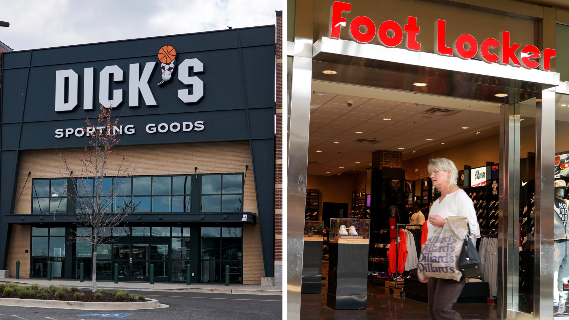 Foot Locker returns to growth but weighs on Dick’s Sporting Goods as earnings miss