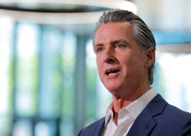 Gavin Newsom says Trump ordered DOJ to investigate him and his wife