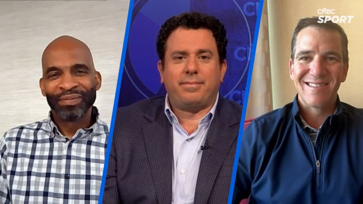 CNBC Sport: Eli Manning on youth sports, Jaxson Dart’s future and the Knicks’ playoff run