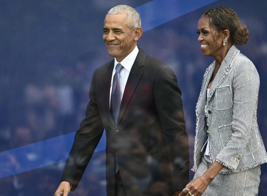 In photos: Star-studded crowd gathers to celebrate the Obama Presidential Center dedication