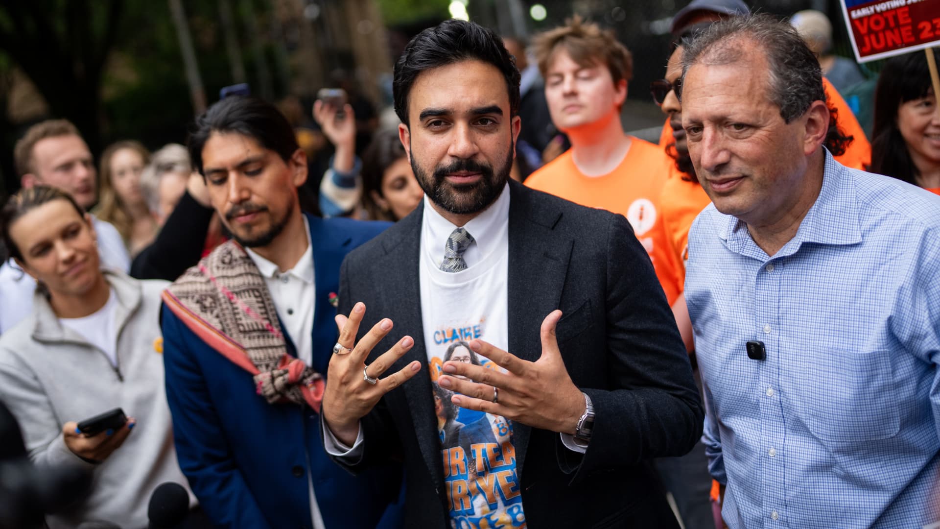 Democratic socialists top MAGA candidates among voters in CNBC’s All-America poll