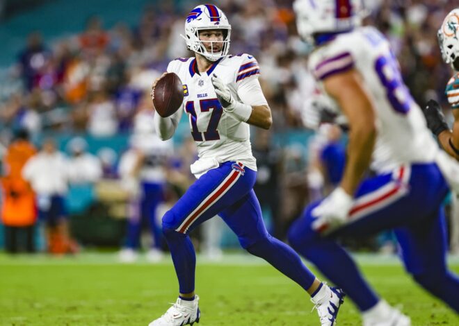 Buffalo Bills quarterback Josh Allen says he would ‘entertain’ idea to follow Tom Brady, Drew Brees into broadcasting