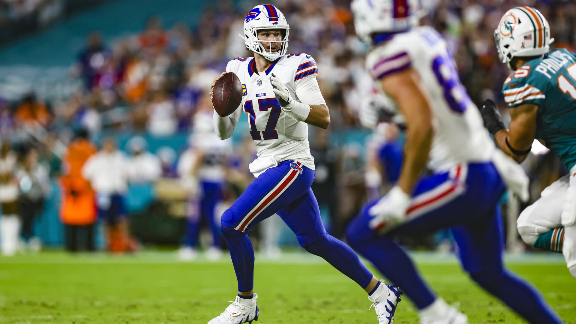 Buffalo Bills quarterback Josh Allen says he would ‘entertain’ idea to follow Tom Brady, Drew Brees into broadcasting
