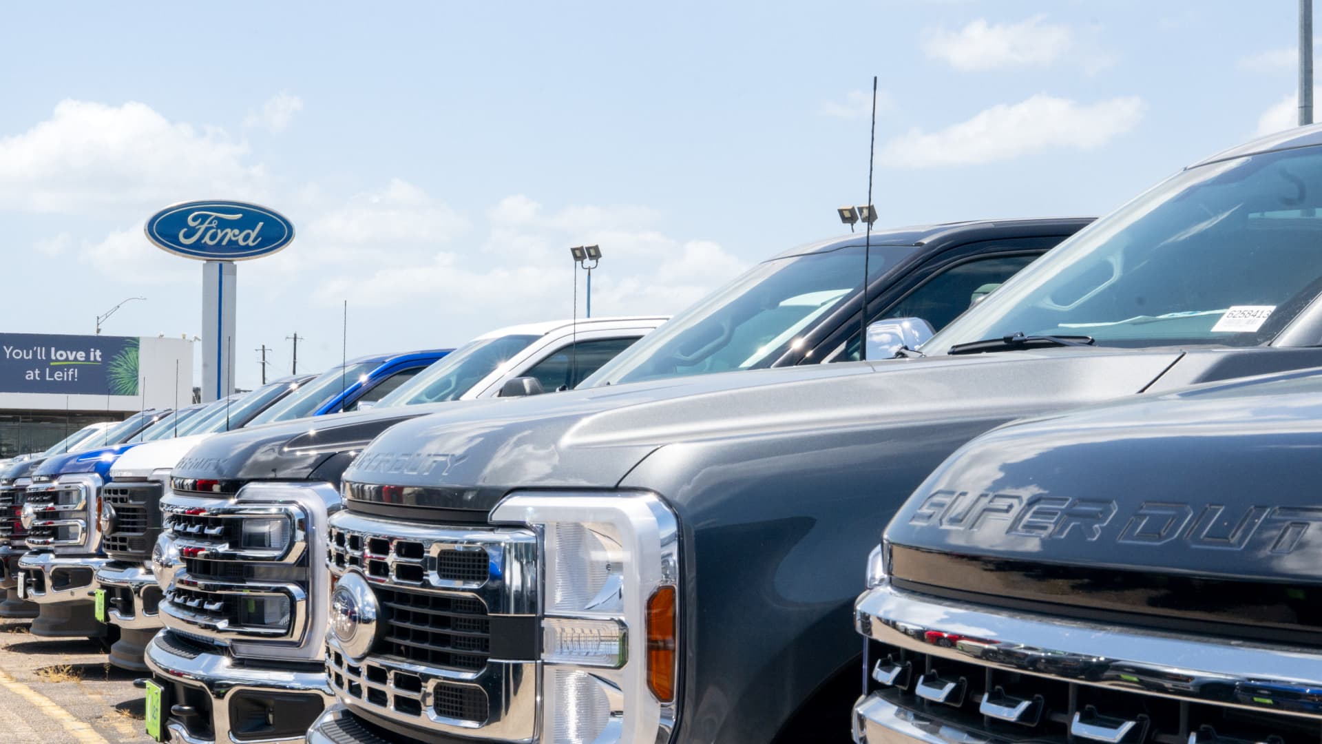 Ford Q2 sales drop 10.3% due to F-Series supplier issue, falling EV demand