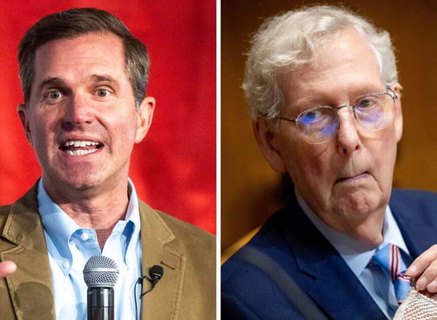 Kentucky Gov. Beshear calls on Mitch McConnell to prove he can serve or resign