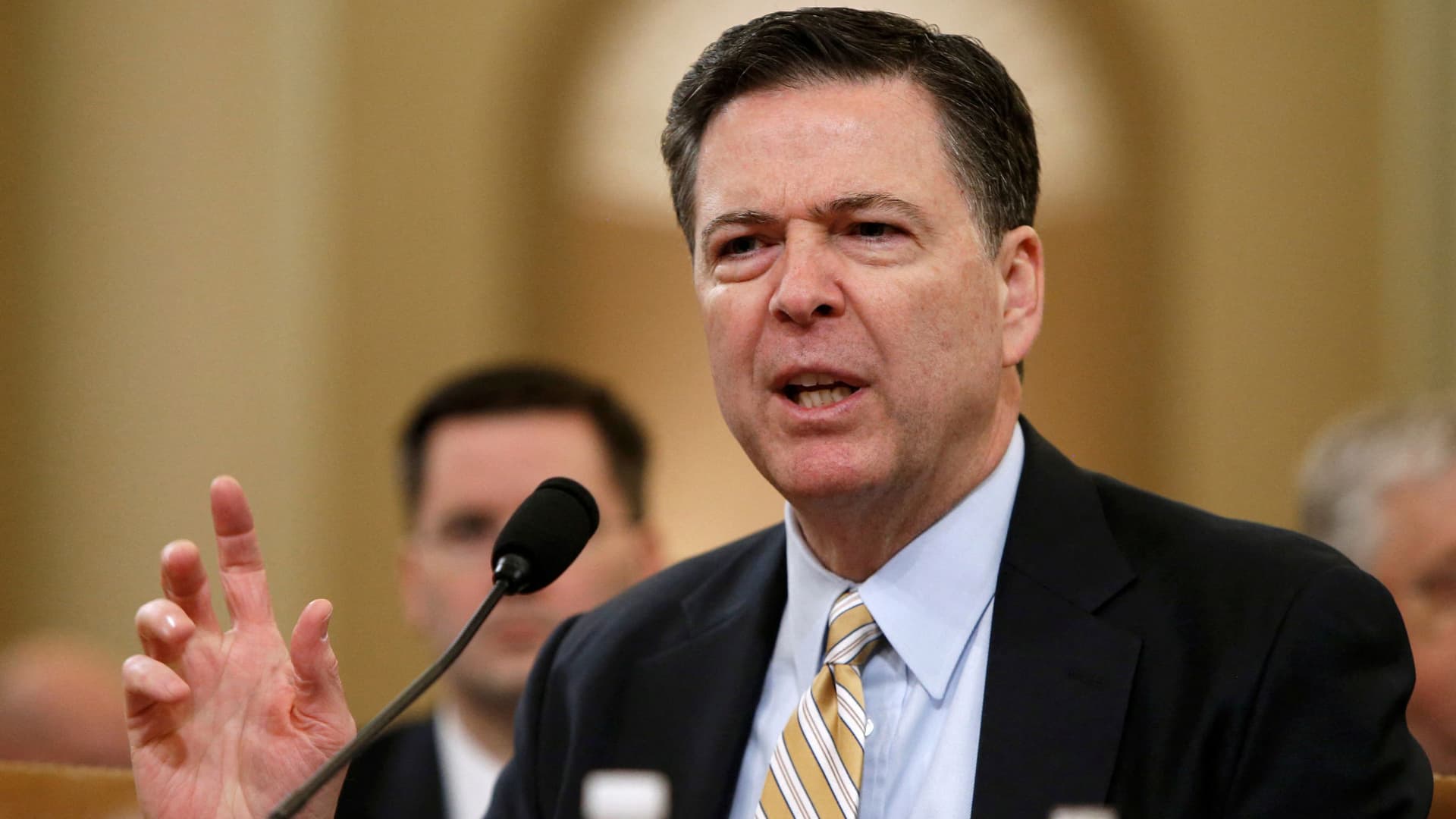 Comey asks judge to dismiss Trump ‘seashells’ case citing lack of ‘true threat’