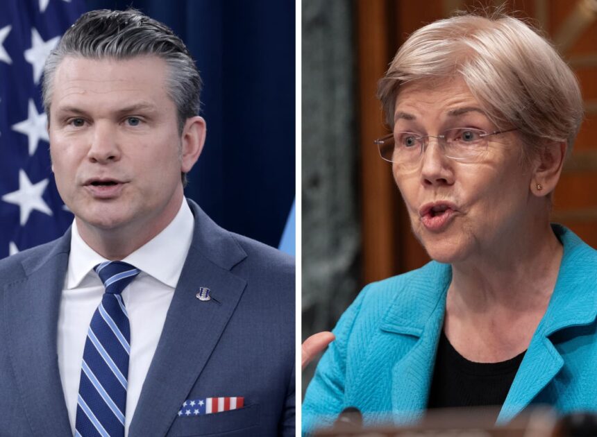 Warren probes Pentagon program to hire highly paid private sector workers