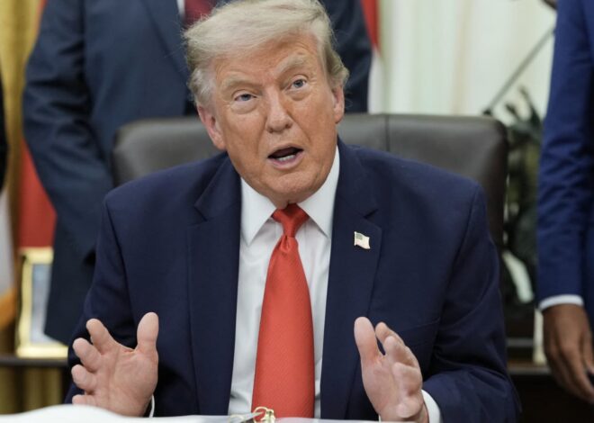 Trump says sanctions bill should include tariffs on Iran, despite ‘trivial’ trade with U.S.