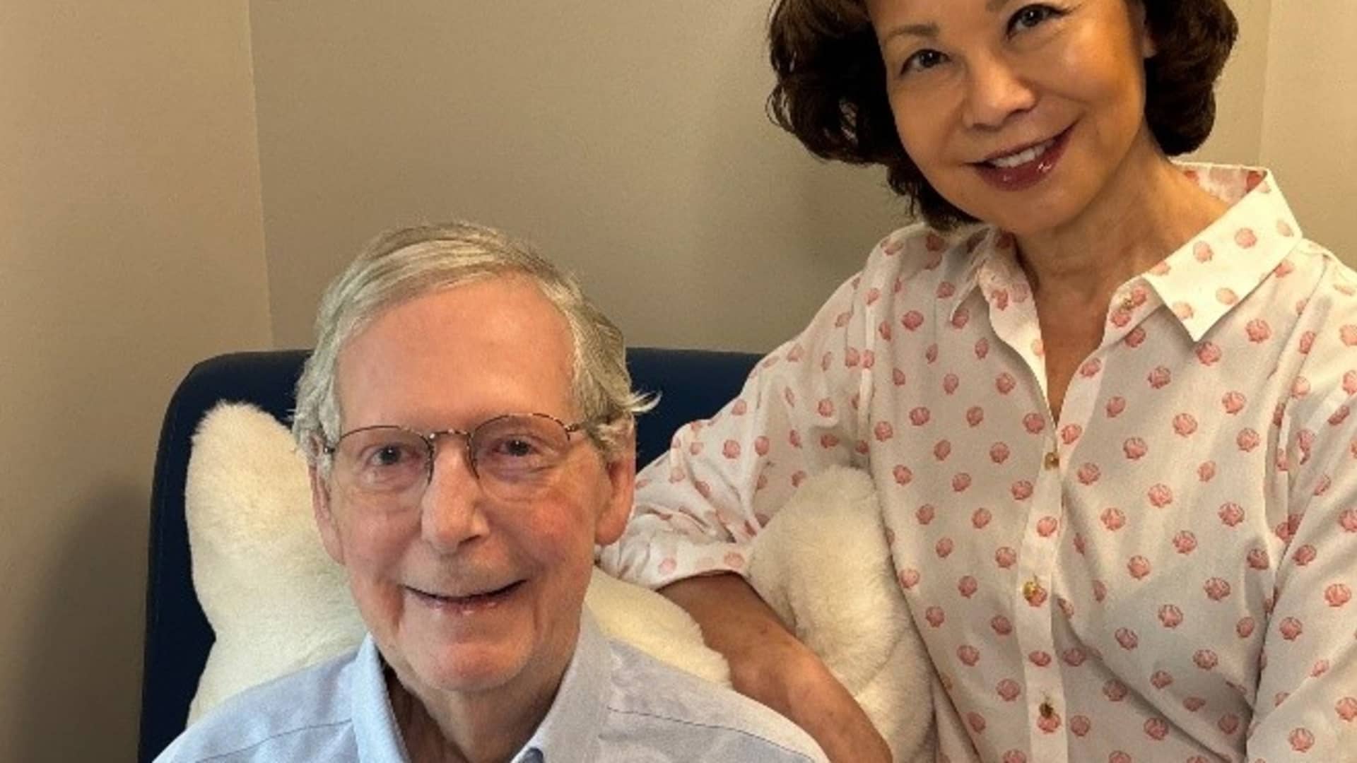 Sen. McConnell still not cleared to go back to work as he recovers from fall, doctors say