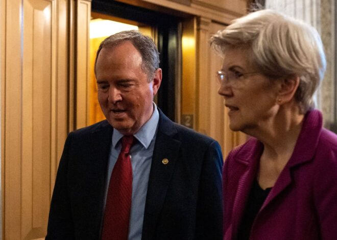 Warren, Schiff urge SEC to probe Trump Media’s paid service giving faster access to Trump’s posts