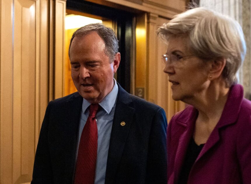 Warren, Schiff urge SEC to probe Trump Media’s paid service giving faster access to Trump’s posts