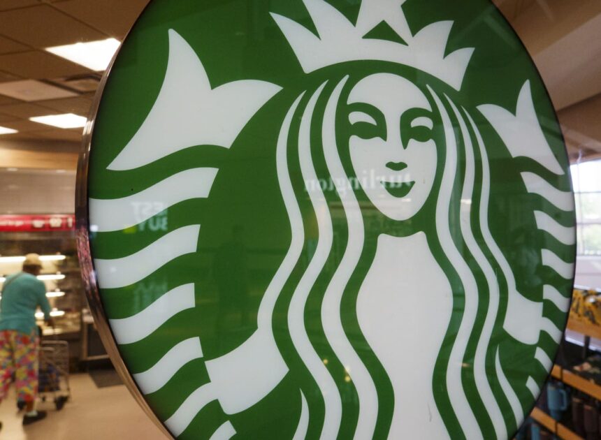 Starbucks stock jumps as coffee giant raises full-year outlook