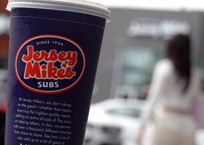 Sandwich chain Jersey Mike’s files for IPO, reports 50% same-store sales growth in recent years
