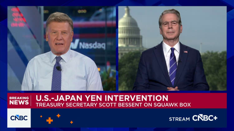 Treasury Sec. Bessent: A stable yen is important not only for the U.S., but for the entire region