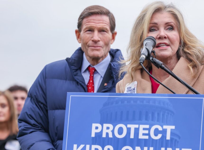 Kids Online Safety Act social media safety bill advances in Senate