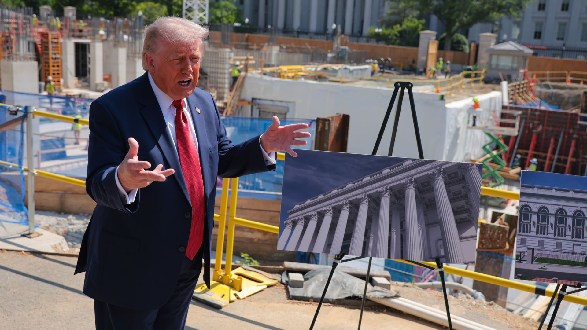 Trump says he will appeal to Supreme Court after lower court blocks White House ballroom
