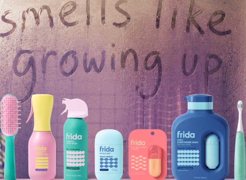 Baby products company Frida is expanding into kids’ personal care