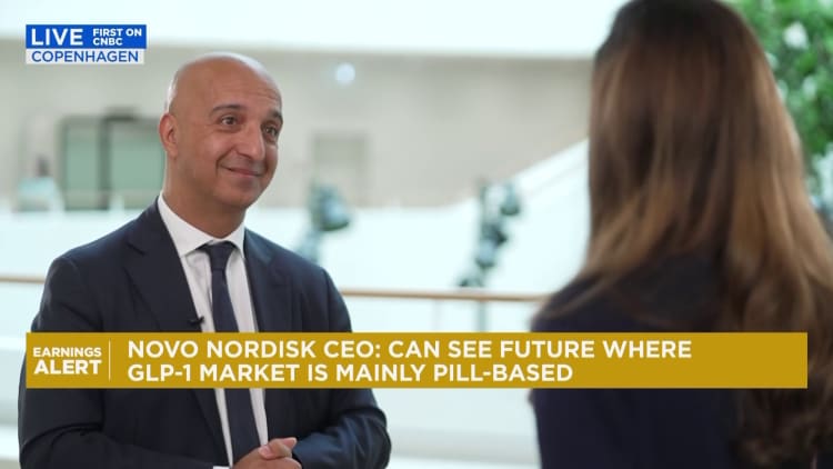 Novo Nordisk CEO addresses investors' high Wegovy pill expectations