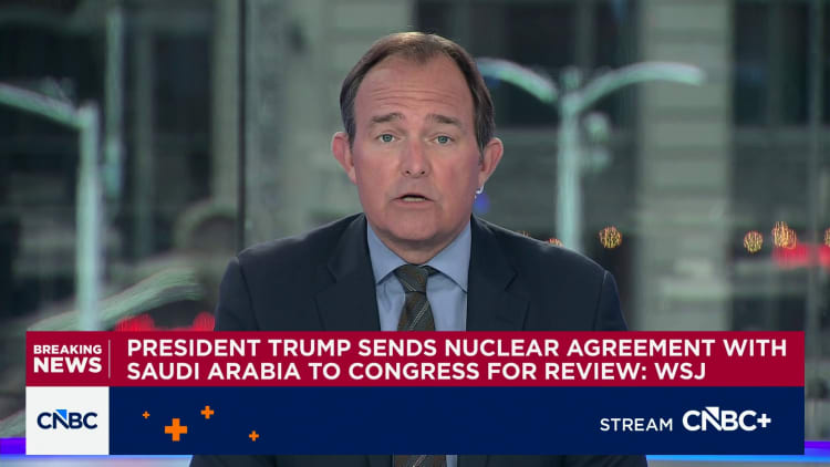 Pres. Trump sends nuclear agreement with Saudi Arabia to Congress for review, according to WSJ