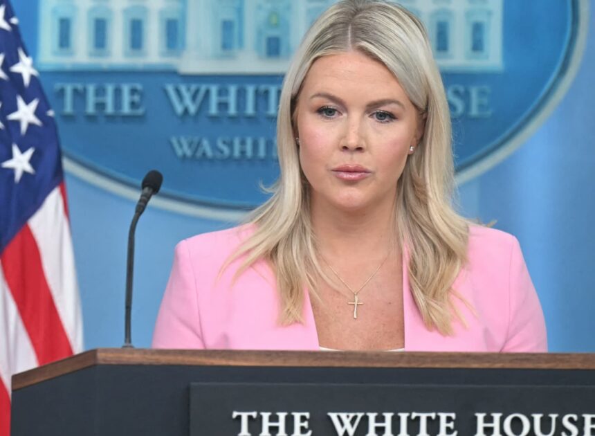 Trump says Karoline Leavitt resigning as White House press secretary