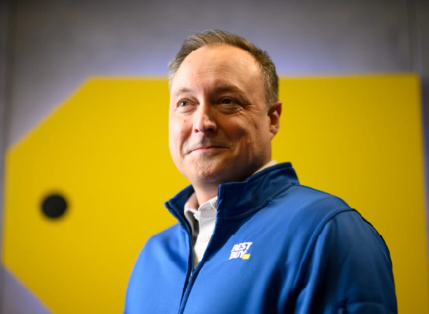 To keep growing, incoming Best Buy CEO says he first wants to go smaller
