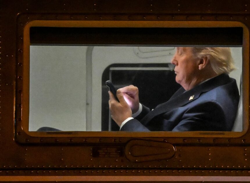 Trump sued over Truth Social advance access sale