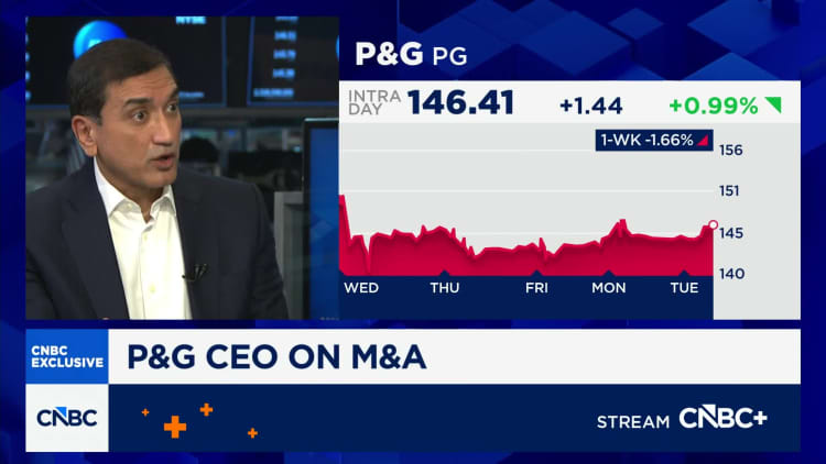 Procter & Gamble will acquire supplements brand Thorne, CEO says