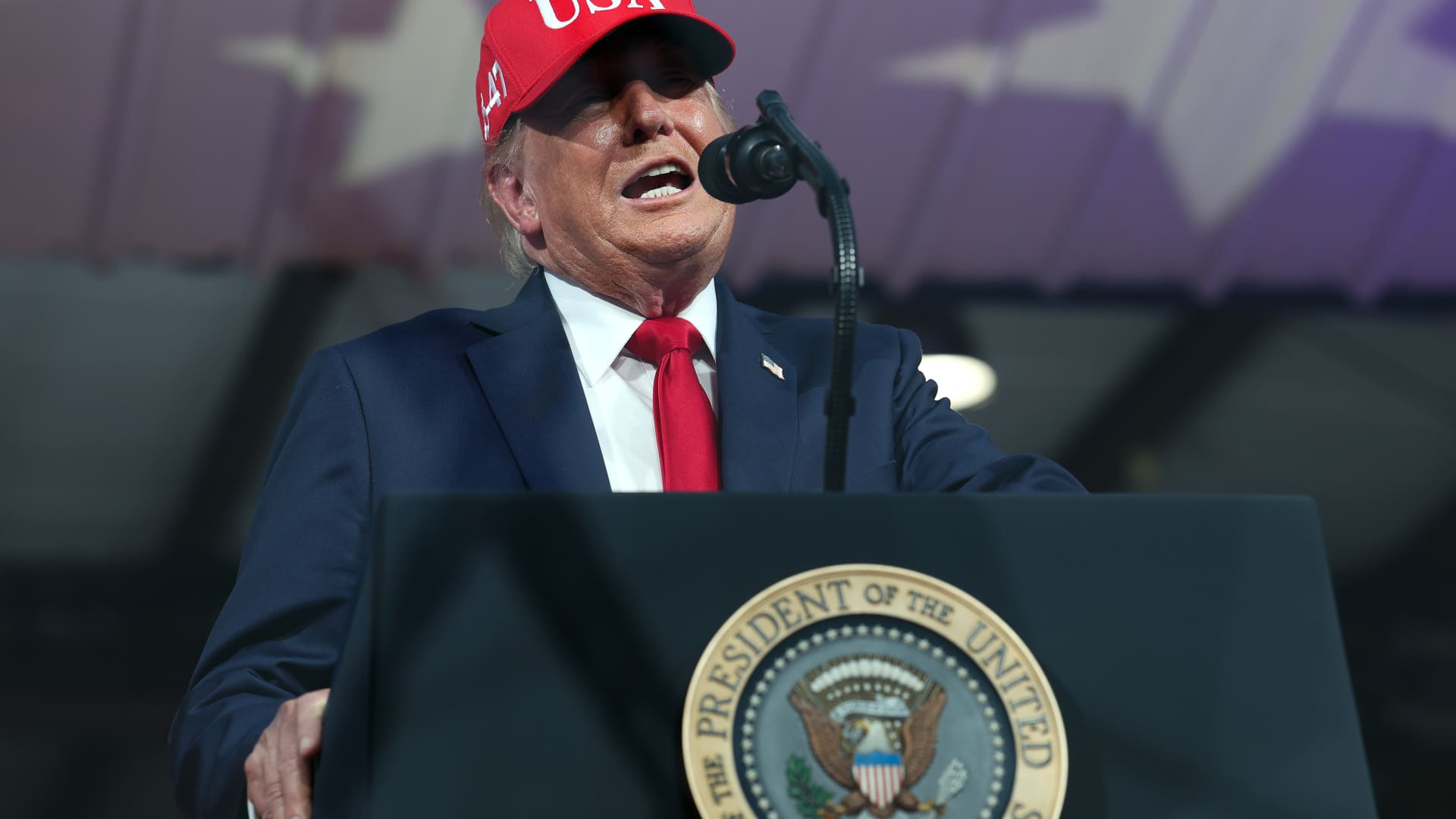 Trump’s $403 million war chest is finally being spent on the midterms. Now comes the hard part