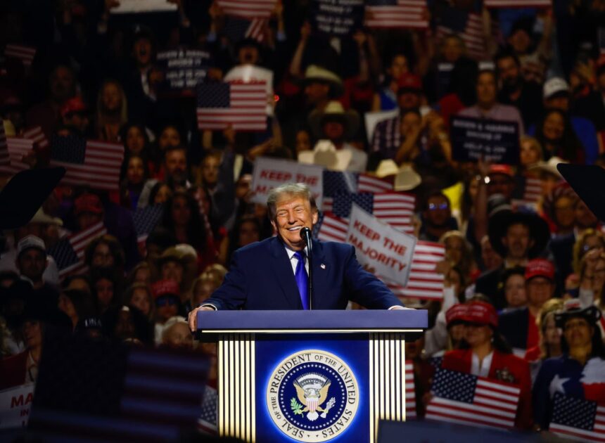 Trump promises $5,000 ‘dividend’ to U.S. citizens if Republicans win midterms