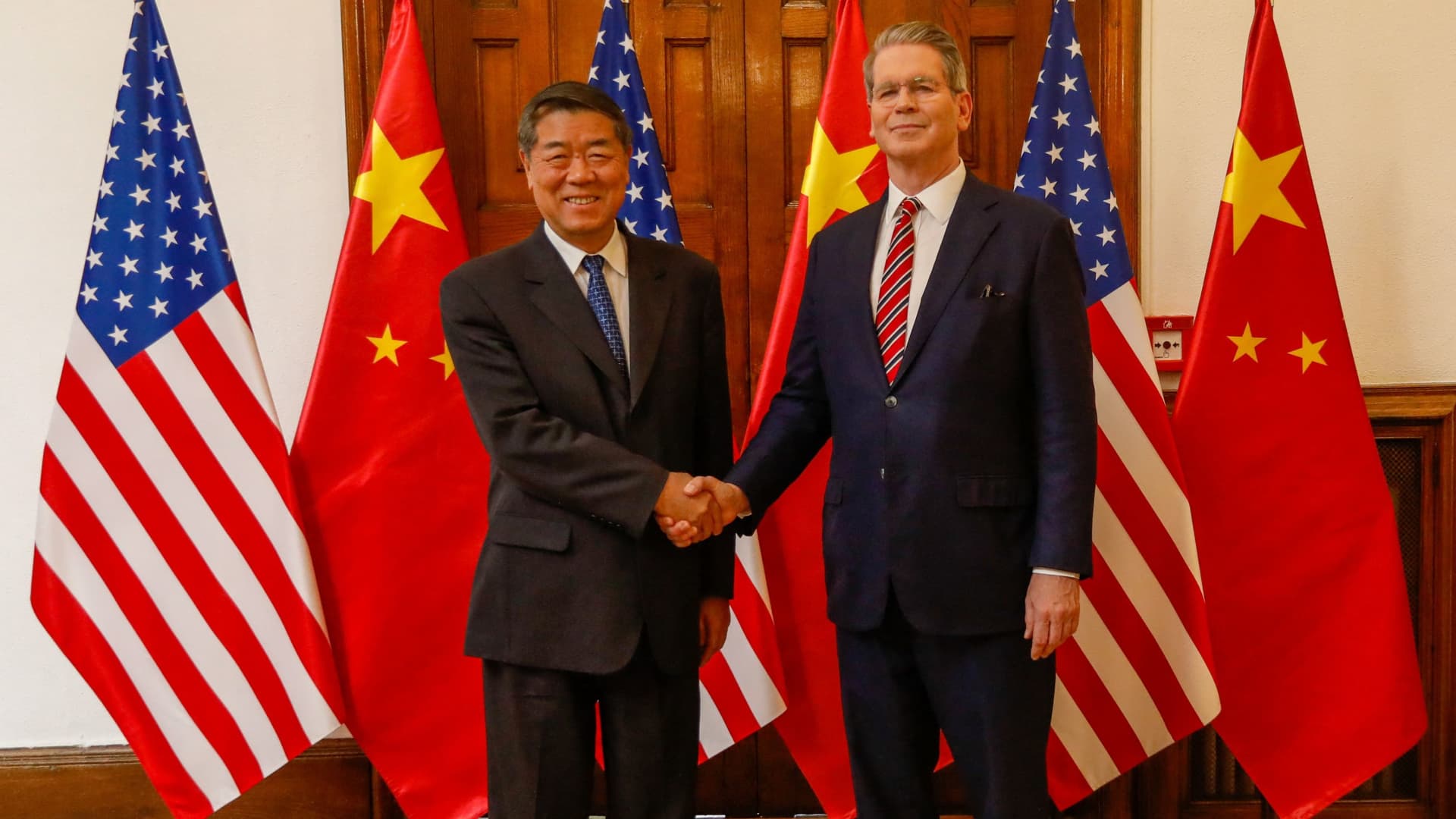 U.S. Treasury’s Bessent, China’s He to hold talks on AI, trade, critical minerals: Reuters