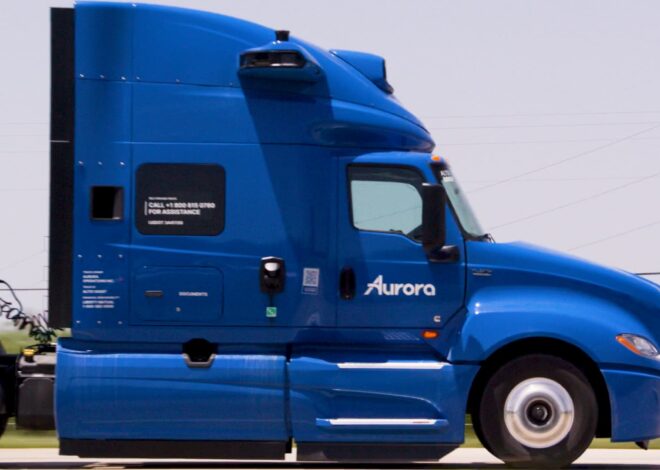 Autonomous trucking company Aurora looks to accelerate toward profitability