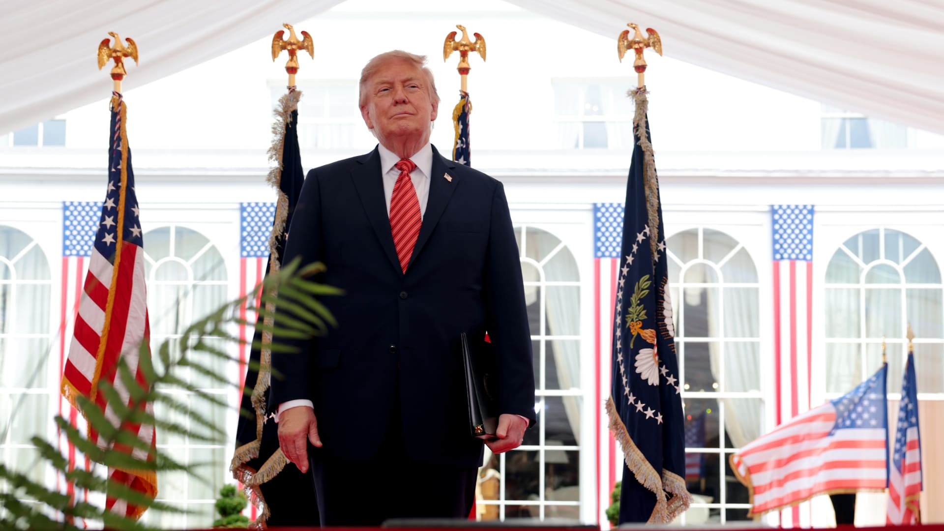 Trump sees Iran war ending soon after mid-term elections, predicts oil prices will then fall sharply