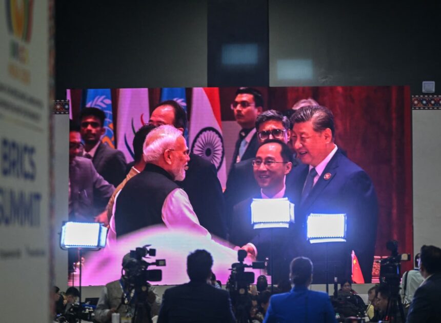 Indian Prime Minister Modi says border peace is key to India-China ties