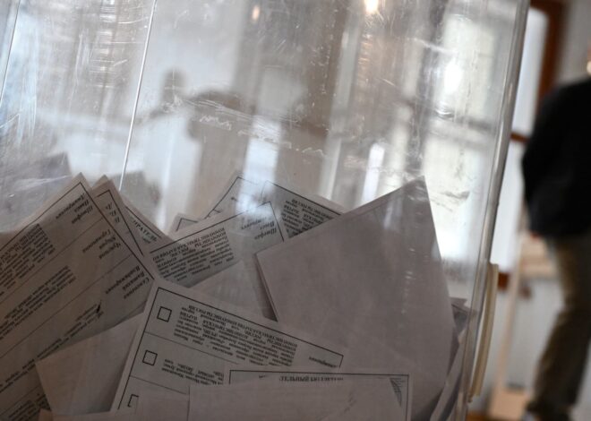 Russia’s ruling pro-Putin party on track to win wartime election after drones strike Moscow