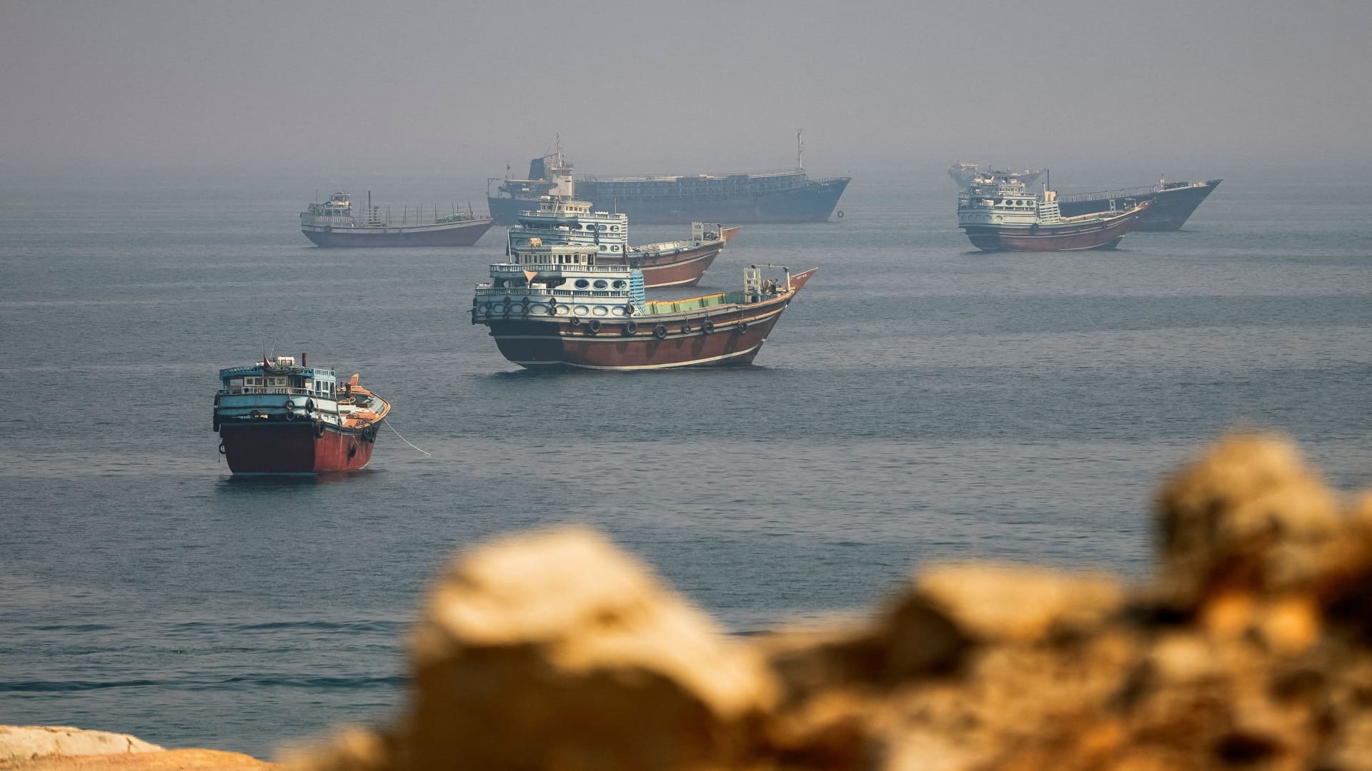 Tanker struck in Hormuz, raising worries over escalation, as Trump vows to hit Iran ‘hard’