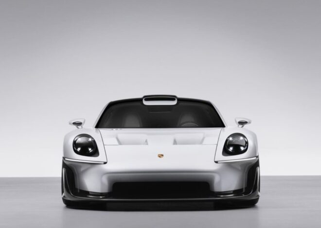 Porsche reveals Mission S concept car that previews new design identity
