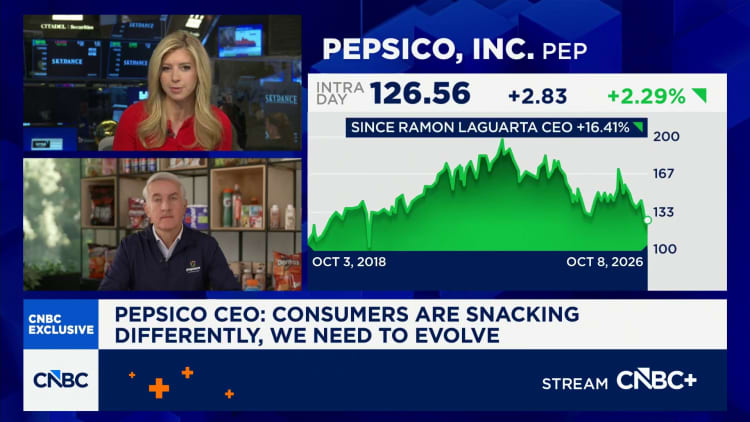 PepsiCo CEO Ramon Laguarta: We would not split snacks and beverage business