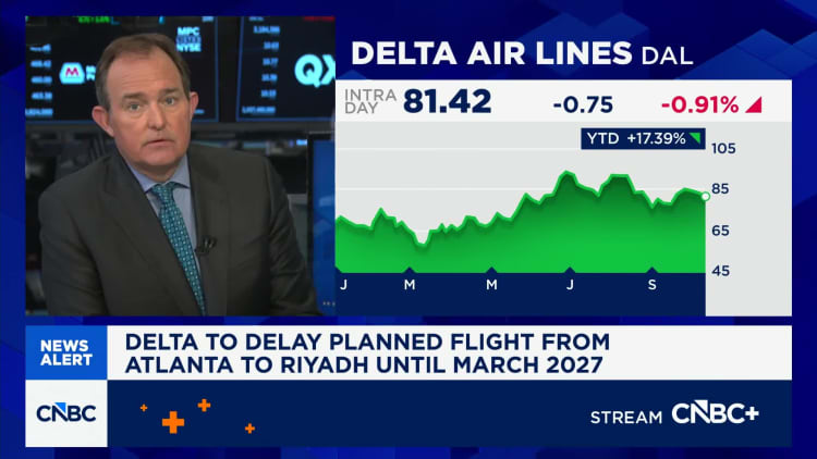 Delta delays rollout of Saudi Arabia nonstop service after attacks on airport