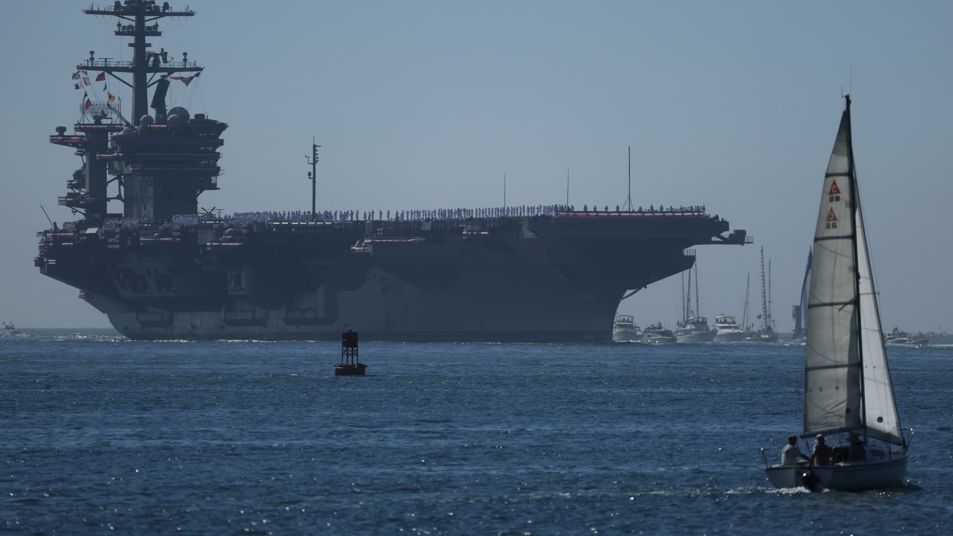 Iran says it’s ‘counting the moments’ until it can attack American warships; Saudi Aramco facilities attacked as Houthi attacks escalate